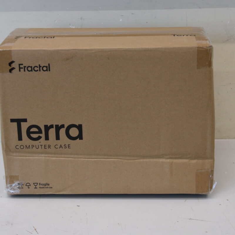 SALE OUT. Fractal Design PC Case Terra Graphite | SALE OUT. SALE OUT. Fractal Design PC Case | Terra | Graphite | Mini ITX | DAMAGED PACKAGING