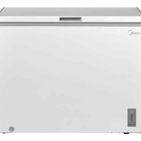 Midea Freezer | MDRC345FZE01 | Energy efficiency class E | Chest | Free standing | Height 85 cm | Total net capacity 249 L | Display | White