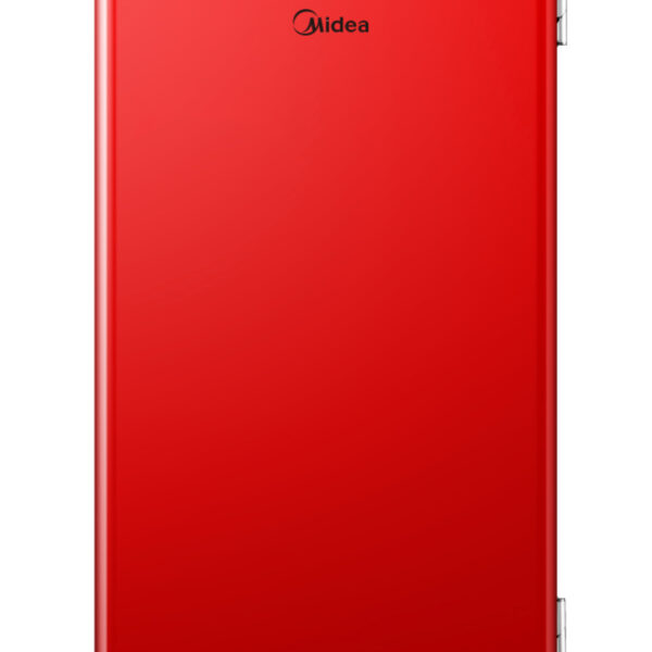 Midea Refrigerator | MDRD142SLE32 | Energy efficiency class E | Free standing | Larder | Height 83.5 cm | Fridge net capacity 93 L | 41 dB | Red