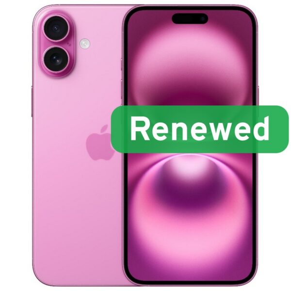 Apple Renewed Grade C | iPhone 16 Plus | Pink | 6.7 " | 128 GB | 5G