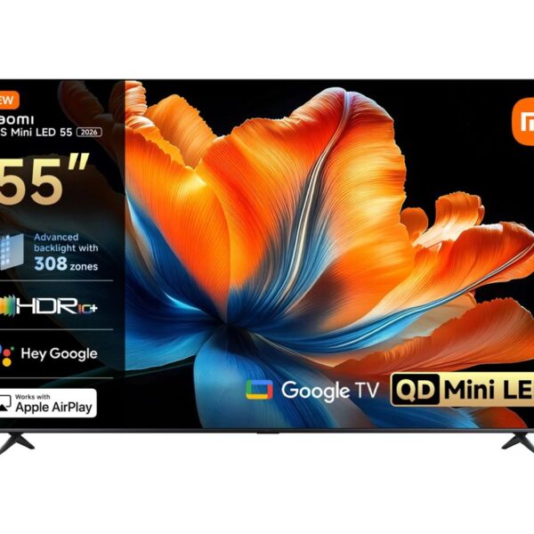 Xiaomi | S Mini LED 2026 | 55 | Smart TV | Google TV | 4K UHD | Dark Grey