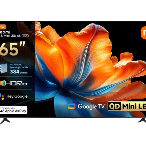 Xiaomi | S Mini LED 2026 | 65 | Smart TV | Google TV | 4K UHD | Dark Grey