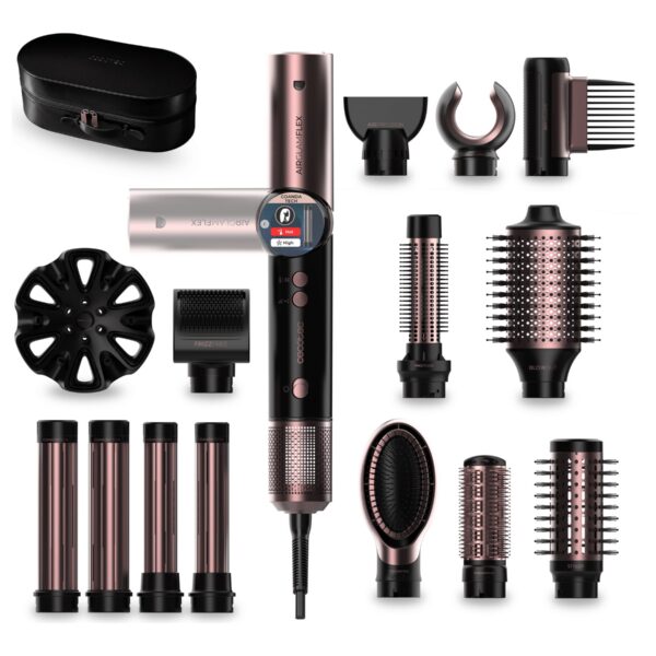 Cecotec Styling Brush | AirGlam 14in1 Flex Black | Ion conditioning | Barrel diameter 32 mm/35 mm | 1400 W | Black