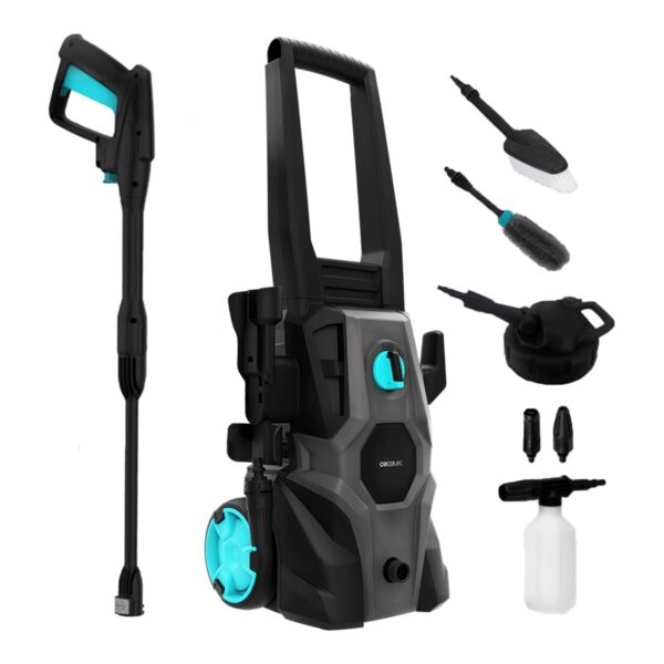 Cecotec Pressure washer | HydroBoost 1600 Car&Garden | Corded operating | Washing function | 1600 W | 220-240 V | Black/Grey