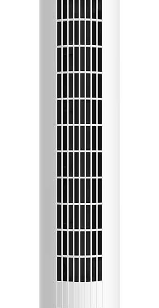 Cecotec EnergySilence 8090 Skyline | Tower Fan | Stand Fan | 60 W | Diameter 29 cm | Number of speeds 3 | Oscillation | White