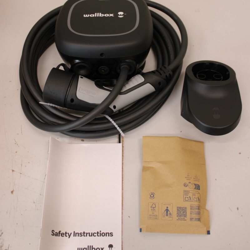 SALE OUT. | Wallbox Electric Vehicle charge | Pulsar Max | 22 kW | Wi-Fi, Bluetooth | 7 m | Black | DAMAGED PACKAGING - Image 3