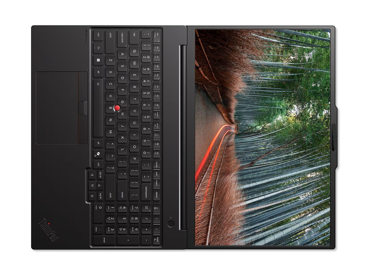 Lenovo ThinkPad P16s G5 Intel | Black | 16 " | OLED | 2.8K | 2880 x 1800 pixels | Anti-glare | Intel Core Ultra 9 | 386H | 64 GB | LPCAMM2 LPDDR5X | Solid-state drive capacity 1000 GB | NVIDIA RTX PRO 2000 Blackwell Generation | GDDR7 | 8 GB | Windows 11 Pro | 802.11be | Bluetooth version 5.4 | Keyboard language English | Keyboard backlit | Warranty 36 month(s) | Battery warranty 12 month(s) - Image 3
