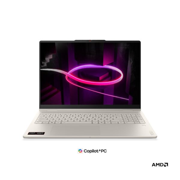 Lenovo Yoga 7 2-in-1 16AGP11 AMD | Seashell | 16 " | OLED | Touchscreen | WUXGA | 1920 x 1200 pixels | Glossy | AMD Ryzen AI 5 | 435 | 16 GB | Soldered LPDDR5X | Solid-state drive capacity 512 GB | AMD Radeon 840M Graphics | Windows 11 Home | 802.11be | Bluetooth version 5.4 | Keyboard language English | Keyboard backlit | Warranty 24 month(s) | Battery warranty 12 month(s)