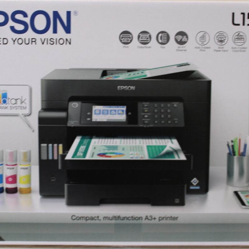SALE OUT. Epson EcoTank L15150 Pint Scan Copy Fax | Epson | EcoTank L15150 | Inkjet | Colour | Multicunctional Printer | A3+ | Wi-Fi | Black | DAMAGED PACKAGING