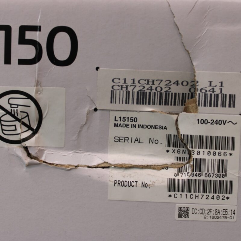 SALE OUT. Epson EcoTank L15150 Pint Scan Copy Fax | Epson | EcoTank L15150 | Inkjet | Colour | Multicunctional Printer | A3+ | Wi-Fi | Black | DAMAGED PACKAGING - Image 2