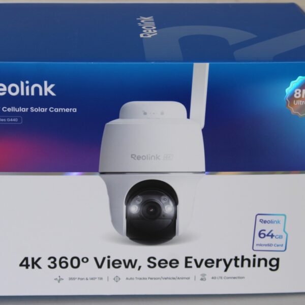 SALE OUT. | Reolink | 4K 4G LTE Wire Free Camera | Go Series G440 | 24 month(s) | Dome | 8 MP | Fixed | IP64 | H.265 | MicroSD (Max. 128GB) | UNPACKED, SCRATCHED ITEM BACK SIDE