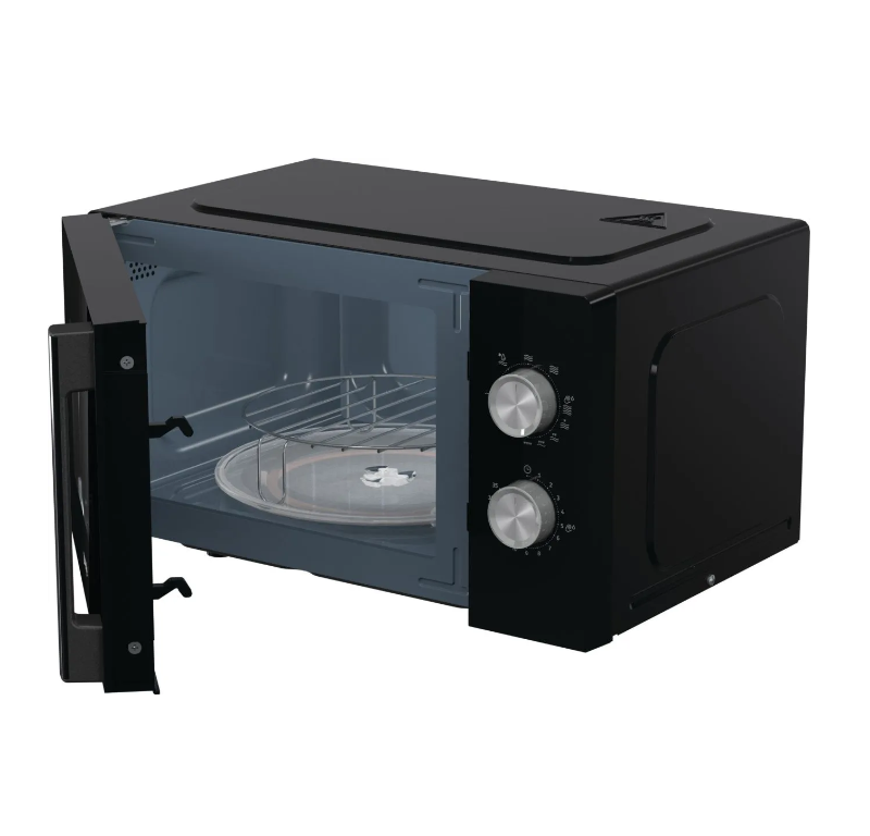 Gorenje | Microwave Oven | MO20E2BH | Free standing | 800 W | 20 L | Grill | Black - Image 6