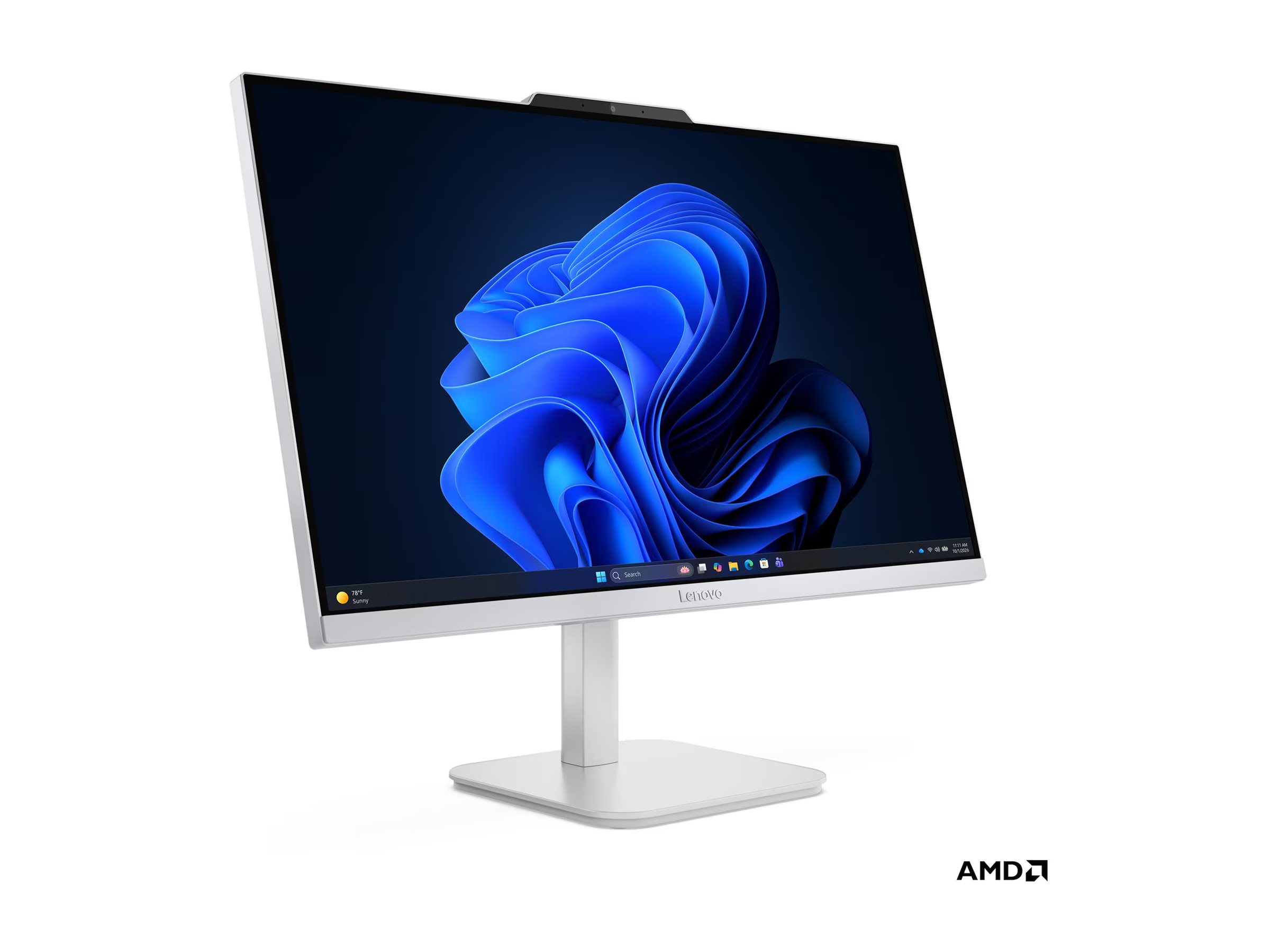 Lenovo A105 24 23.8 FHD AMD R3 30/8GB/256GB/AMD Radeon 610M/WIN11 Home/ENG kbd/Cloud Grey/2Y Warranty | Lenovo - Image 3