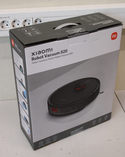 SALE OUT. Xiaomi Robot Vacuum S20 (Black) EU | Xiaomi Robot Vacuum (EU) | S20 | Wet&Dry | 2900 mAh | Dust capacity 0.4 L | 5000 Pa | Black | USED,SCRATCHES, MISSING MANUALS, MISSING INNER PACKAGING