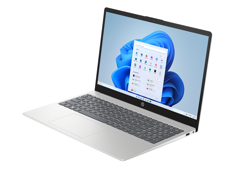 HP 15 | 15-fc0041ny | Silver | 15.6 " | FHD | 1920 x 1080 pixels | AMD Ryzen 5 | 5625U | 16 GB | DDR4-SDRAM | Solid-state drive capacity 256 GB | AMD Radeon Graphics | Windows 11 Home | 802.11ax | Bluetooth version 5.4 | Keyboard language English | Warranty 24 month(s) - Image 2