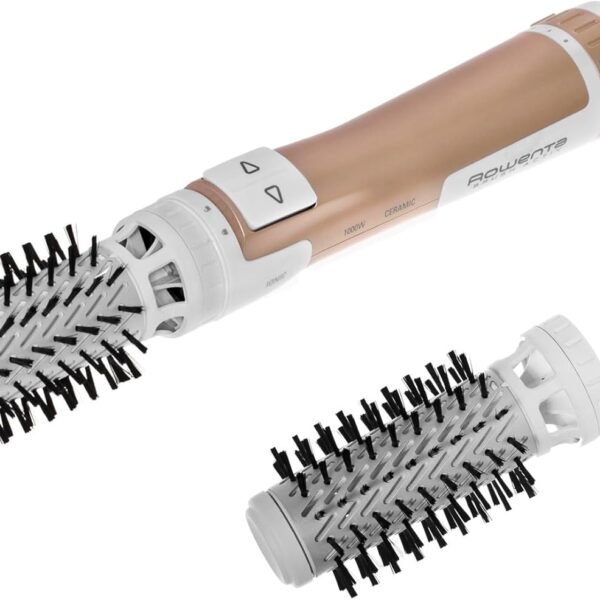 Rowenta Hair styler | Brush Activ CF9520F0 | Ion conditioning | Number of heating levels 2 | 1000 W | White/Copper