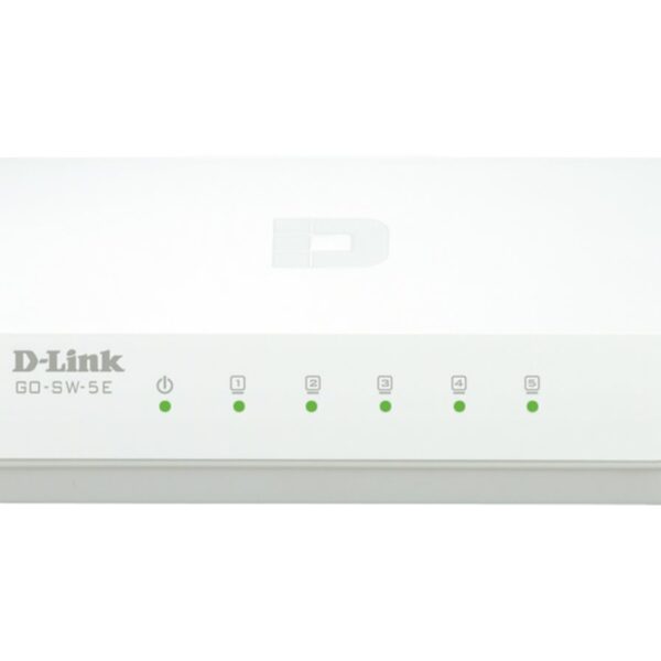 D-Link | 5-Port Fast Ethernet Easy Desktop Switch | GO-SW-5E/E