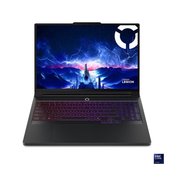 Lenovo Legion Pro 7 16IAX10H | Eclipse Black | 16 " | OLED | WQXGA | 2560 x 1600 pixels | Glossy | Intel Core Ultra 9 | 290HX | 32 (2x16GB) GB | CSODIMM DDR5 | Solid-state drive capacity 1000 GB | NVIDIA GeForce RTX 5070 Ti | GDDR7 | 12 GB | Windows 11 Home | 802.11be | Bluetooth version 5.4 | Keyboard language English | Keyboard backlit | Warranty 24 month(s) | Battery warranty 12 month(s)