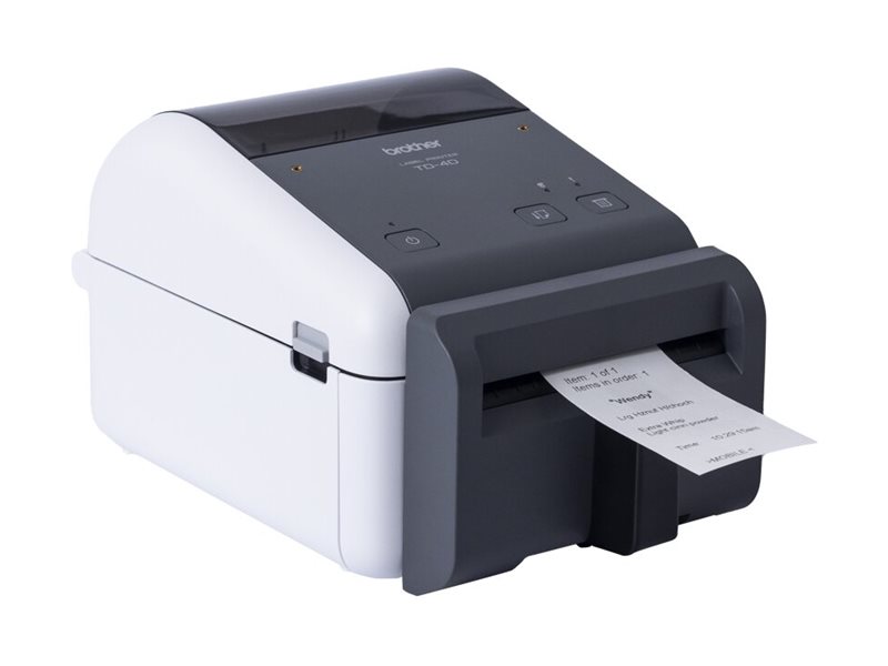 Brother TD-4425DNFC 4-inch Desktop Linerless Label Printer 203DPI, USB-C/LAN | Brother - Image 4