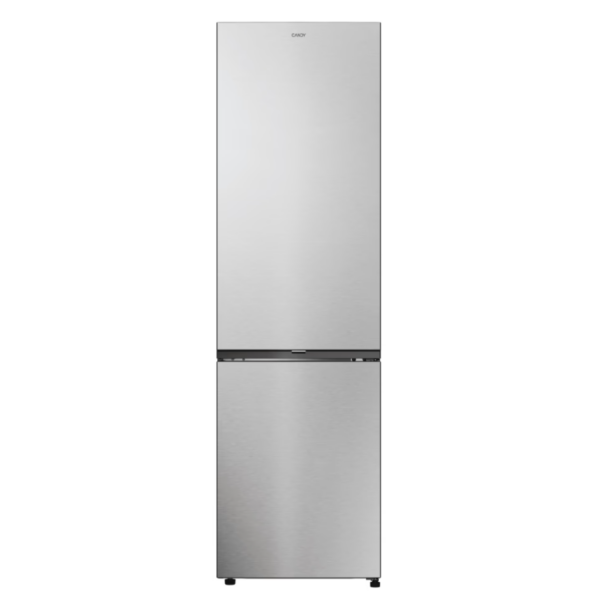 Candy Refrigerator | ECN2CQTEX206 | Energy efficiency class E | Free standing | Combi | Height 205 cm | No Frost system | Fridge net capacity 289 L | Freezer net capacity 120 L | 38 dB | Stainless Steel