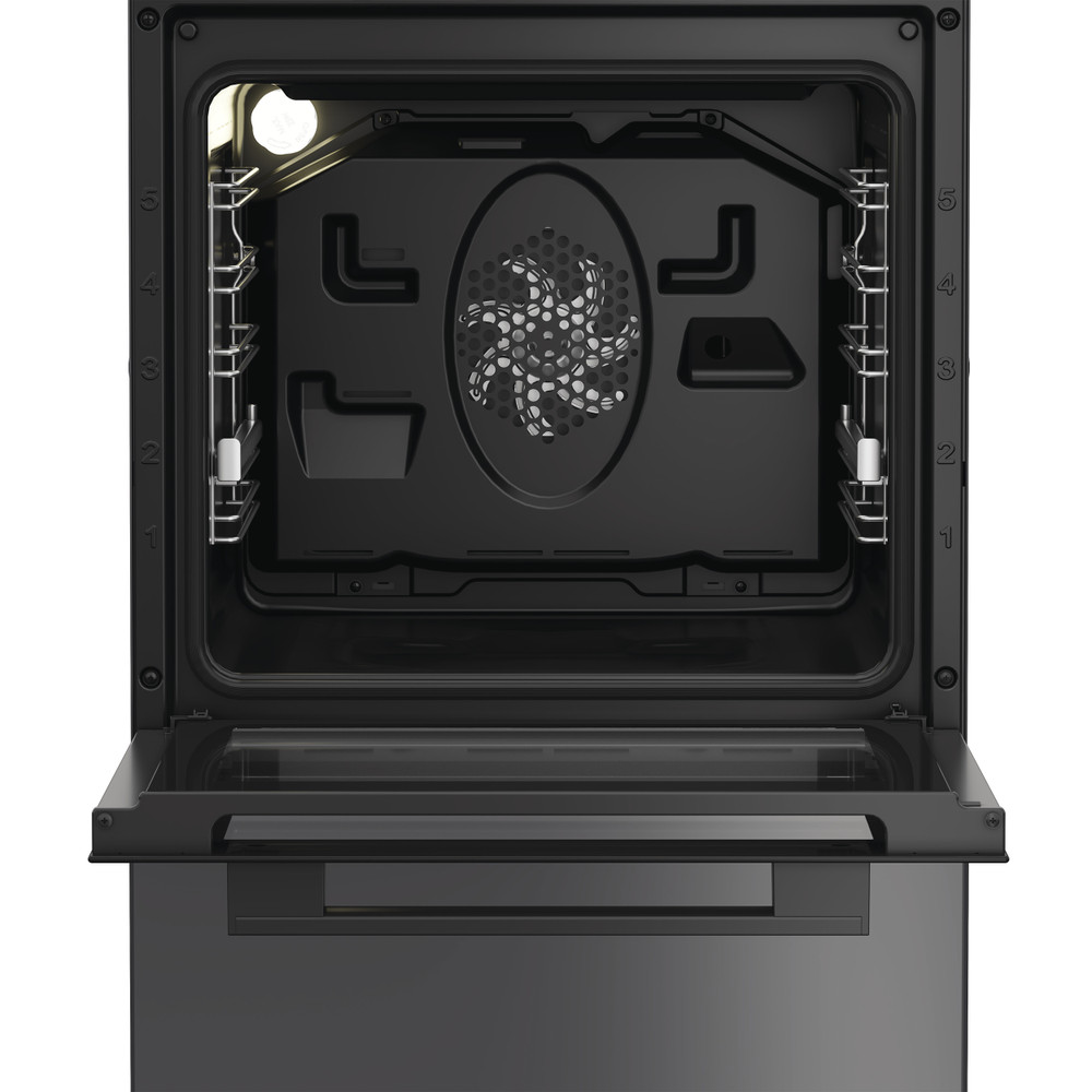 Whirlpool Cooker | W5I8LCSTA | Hob type Induction | Oven type Electric | Anthracite | Width 50 cm | Depth 60 cm | 60 L - Image 4