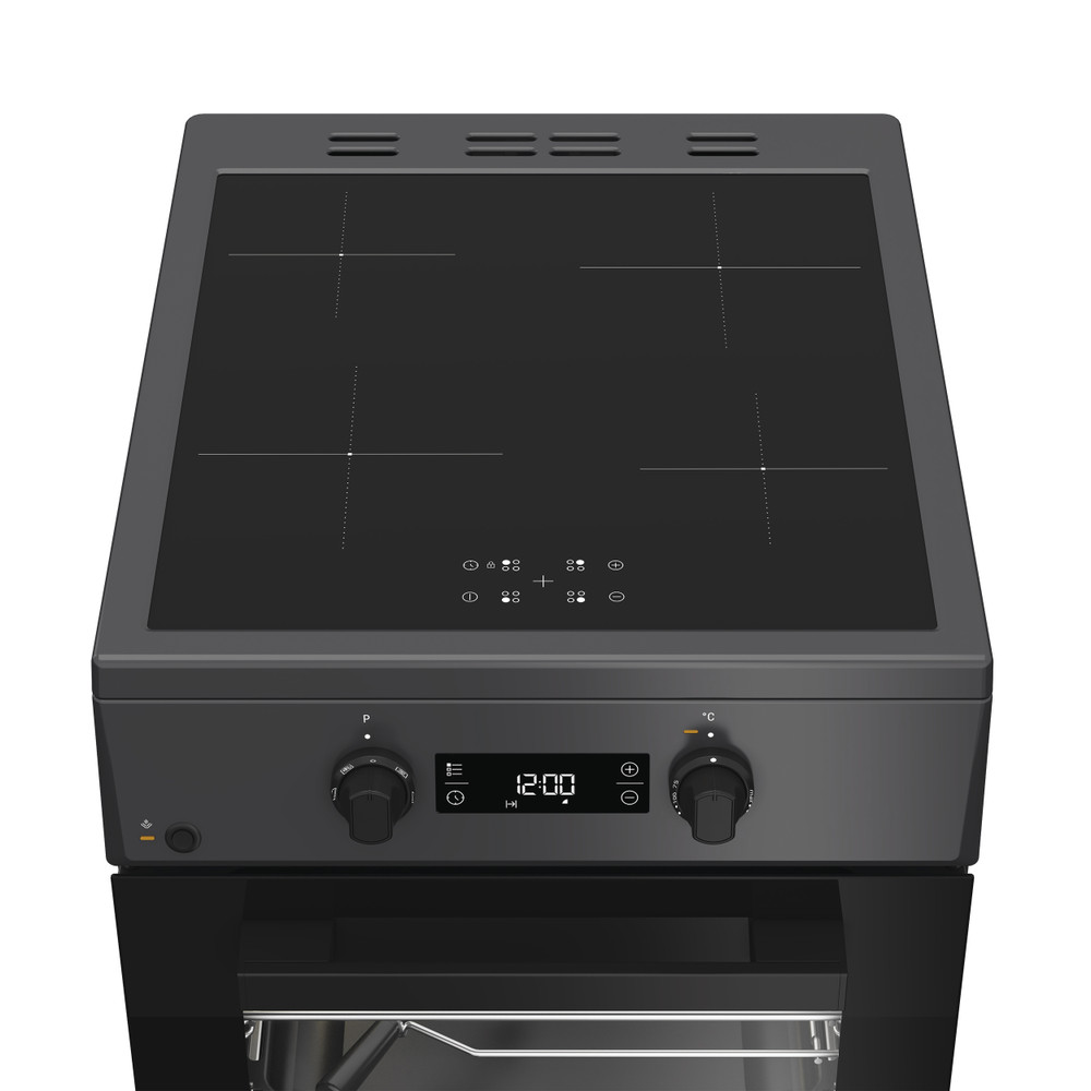 Whirlpool Cooker | W5I8LCSTA | Hob type Induction | Oven type Electric | Anthracite | Width 50 cm | Depth 60 cm | 60 L - Image 6