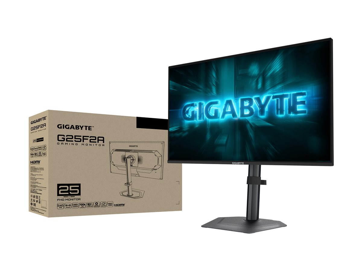 Gigabyte G25F2A EK | 25 " | SS IPS | FHD | 240 Hz | 1 ms | 1920 x 1080 pixels | 300 cd/m² | HDMI ports quantity 2 - Image 8
