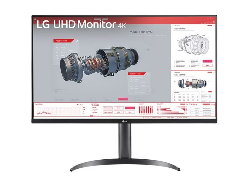 LG | 32BR55UK-B | 31.5 " | VA | UHD | 16:9 | 60 Hz | 4 ms | 3840 x 2160 pixels | 250 cd/m² | HDMI ports quantity 2 - Image 5