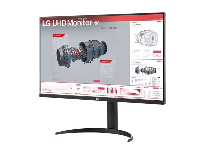 LG | 32BR55UK-B | 31.5 " | VA | UHD | 16:9 | 60 Hz | 4 ms | 3840 x 2160 pixels | 250 cd/m² | HDMI ports quantity 2 - Image 7