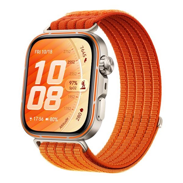 Huawei Watch FIT 5 Pro, Orange, Niki-B29W | Huawei