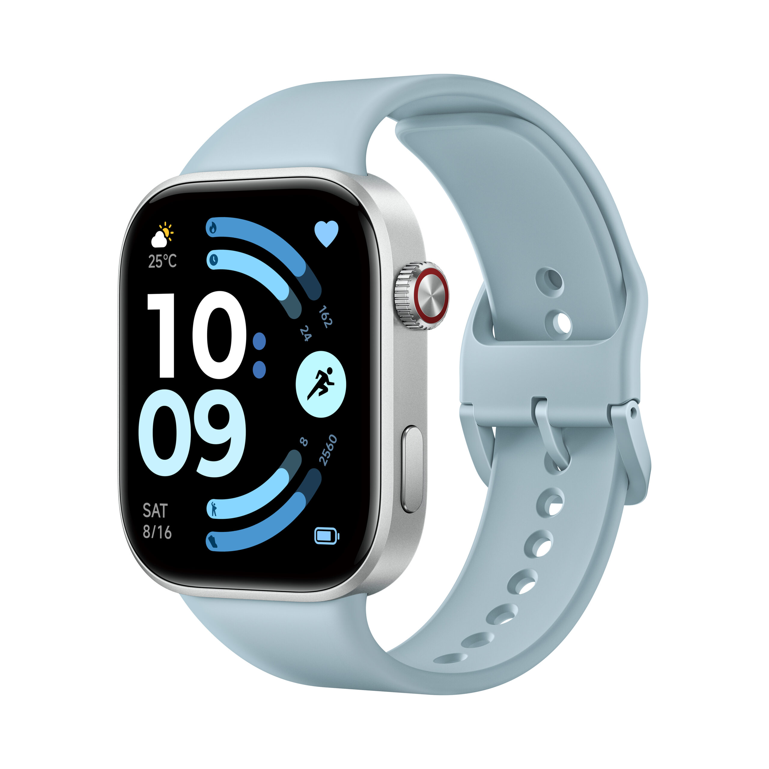 Xiaomi REDMI Watch 6 | Smart watch | GPS (satellite) | AMOLED | 2.07" | Waterproof | Glacier Blue - Image 2