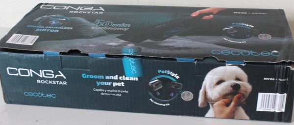 SALE OUT. | Cecotec Vacuum Cleaner | Conga Rockstar Micro+ Animal | Cordless operating | Handheld | 200 W | 16.8 V | Operating time (max) 40 min | Black | Warranty 24 month(s) | DAMAGED PACKAGING, USED, DIRTY AND SCRATCHED