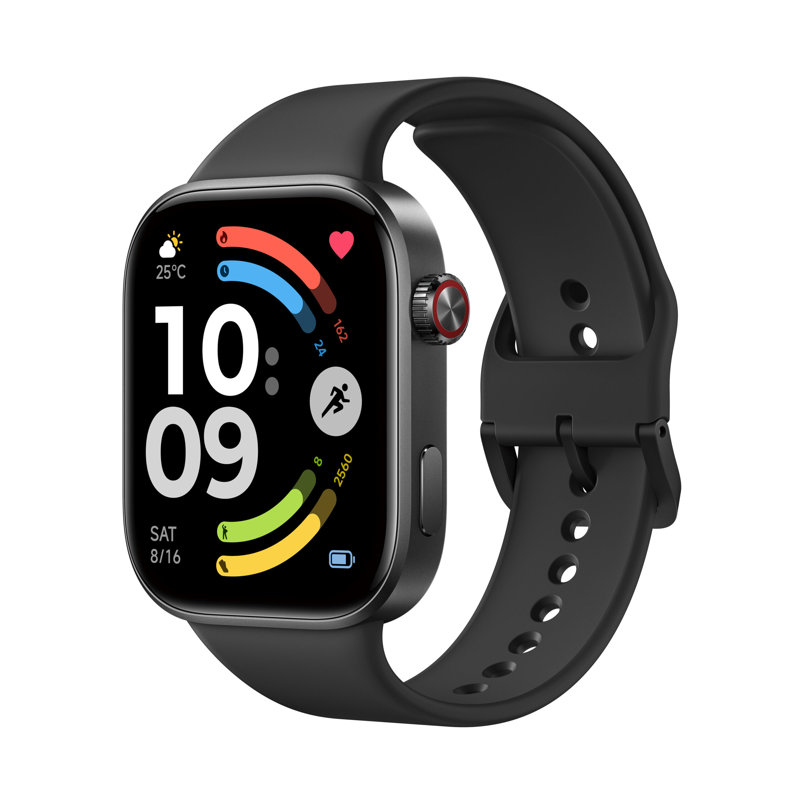 Xiaomi REDMI Watch 6 | Smart watch | GPS (satellite) | AMOLED | 2.07" | Waterproof | Obsidian Black - Image 2