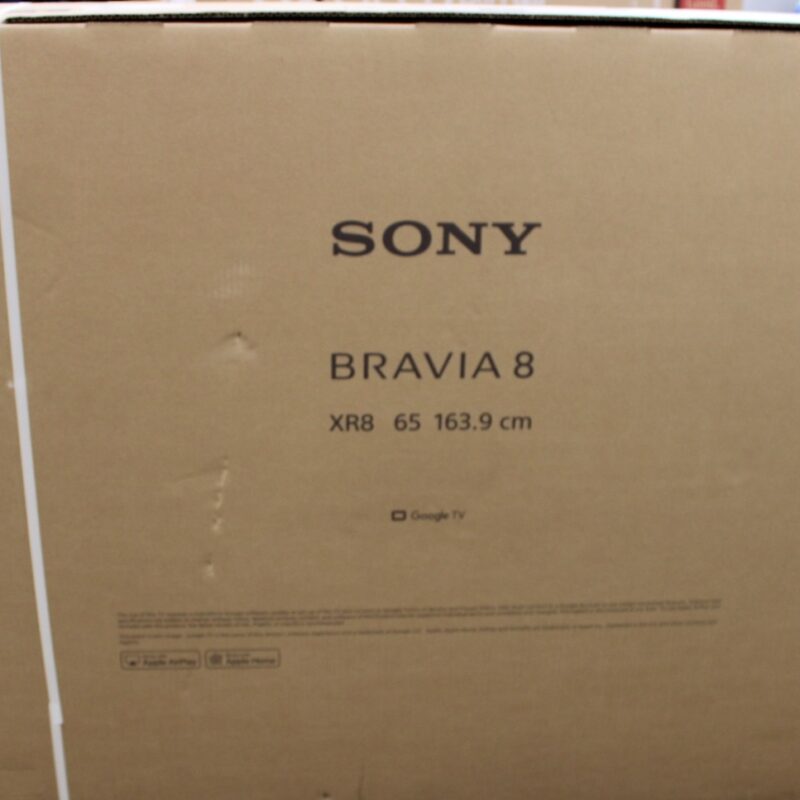 SALE OUT. Sony K65XR80P Bravia 8 65" (164cm) 4K Ultra HD Smart Google OLED TV | Sony K65XR80PAEP | 65 | Smart TV | Google TV | 4K UHD | Black | DAMAGED PACKAGING
