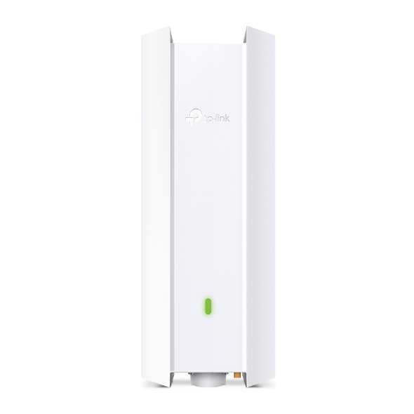 TP-LINK AX3000 Indoor/Outdoor WiFi 6 Access Point EAP650-Outdoor 802.11ax 574+2402 Mbit/s 10/100/1000 Mbit/s Ethernet LAN (RJ-45) ports 1 Mesh Support Yes MU-MiMO Yes No mobile broadband Antenna type Internal PoE in/out