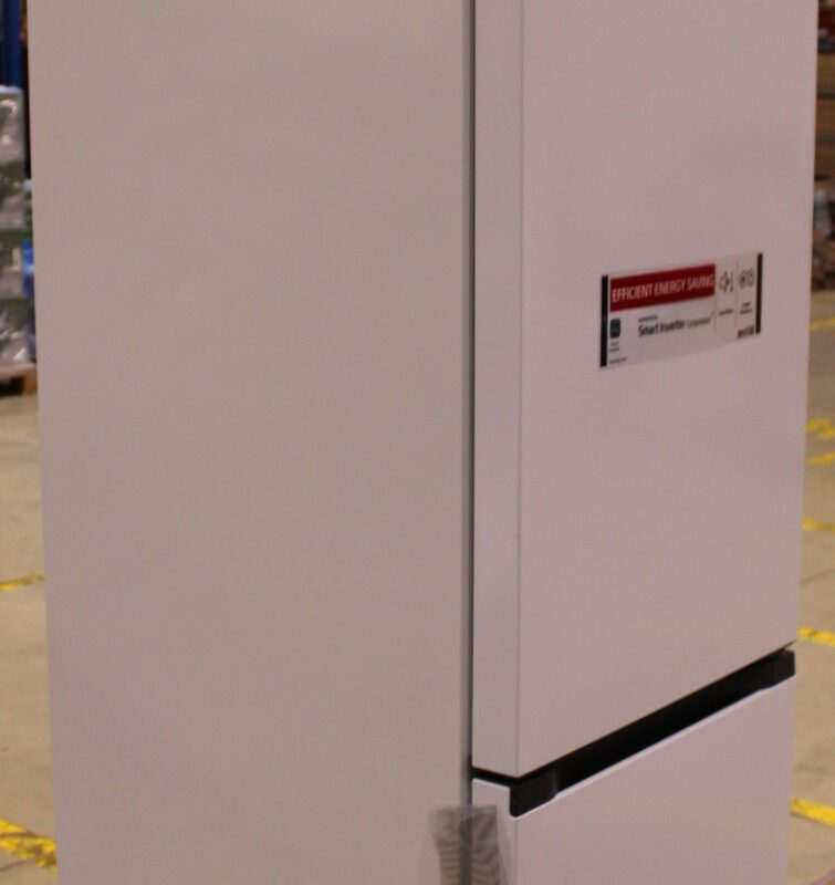 SALE OUT. LG GBBS322CSW Refrigerator, C, Free-standing, Combi, Height 2.03 m, Net fridge 262 L, Net freezer 113 L, White | LG Refrigerator | GBBS322CSW | Energy efficiency class C | Free standing | Combi | Height 203 cm | Fridge net capacity 262 L | Freezer net capacity 113 L | Display | 34 dB | White | DAMAGED PACKAGING, SCRATCHES AND DENTS ON TOP DOOR - Image 5