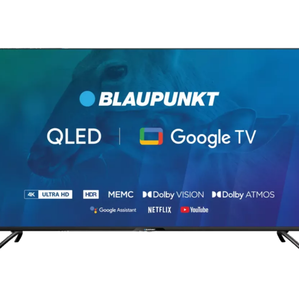 Blaupunkt | QLED TV | 50QBG6000S | 50 | Smart TV | Google TV | UHD | Black