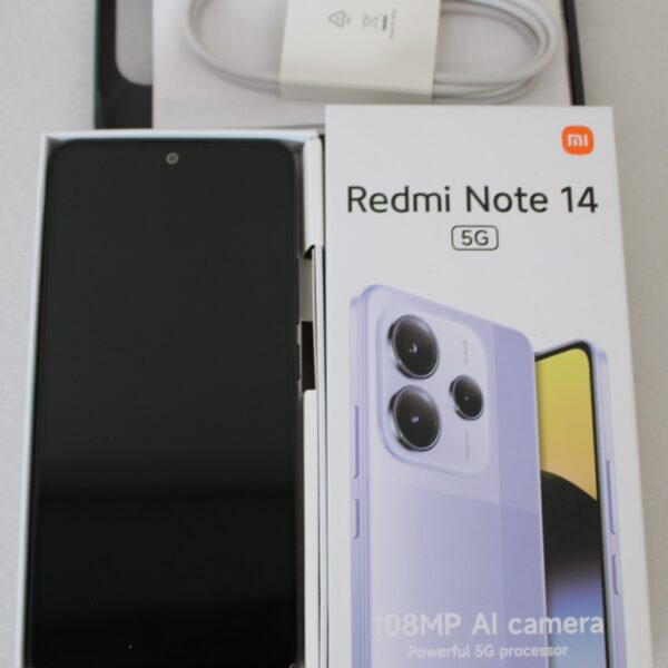 SALE OUT. Xiaomi Redmi Note 14 | Midnight Black | 6.67 " | AMOLED | 1080 x 2400 pixels | Mediatek | Internal RAM 6 GB | 128 GB | Dual SIM | 5G | Main camera resolution 50+8+2 MP | Secondary camera resolution 20 MP | Android | 14 | DEMO