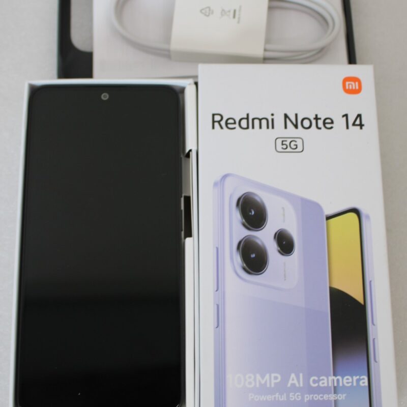 SALE OUT. Xiaomi Redmi Note 14 | Midnight Black | 6.67 " | AMOLED | 1080 x 2400 pixels | Mediatek | Internal RAM 6 GB | 128 GB | Dual SIM | 5G | Main camera resolution 50+8+2 MP | Secondary camera resolution 20 MP | Android | 14 | DEMO