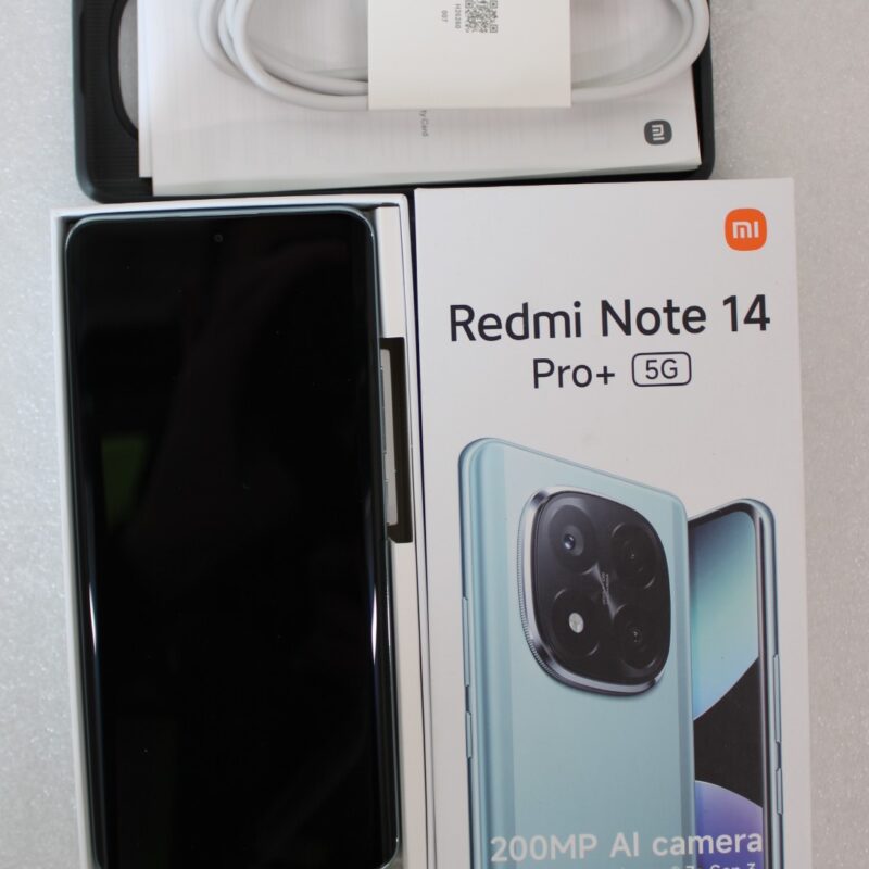 SALE OUT. Xiaomi Redmi Note 14 Pro+ (Frost Blue) Dual SIM 6.67“ AMOLED 1220x2712/2.5GHz&1.8GHz/512GB/12GB RAM/Android 14/5G,MZB0IIWEU | SALE OUT. Xiaomi Redmi | Note 14 Pro+ | Frost Blue | 6.67 " | AMOLED | 1220 x 2712 pixels | Qualcomm | Snapdragon | Internal RAM 12 GB | 512 GB | Dual SIM | 5G | Main camera resolution 50+50+8 MP | Secondary camera resolution 20 MP | Android | 14 | DEMO