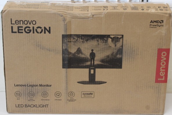 SALE OUT. Lenovo Legion 25-10 24.5 1920x1080/16:9/300 nits/HDMI/DP/3Y Warranty | Lenovo Legion 25-10 | 24.5 " | IPS | 16:9 | 320 Hz | 1 ms | 1920 x 1080 pixels | HDMI ports quantity 2 | Eclipse Black | Warranty 36 month(s) | DAMAGED PACKAGING