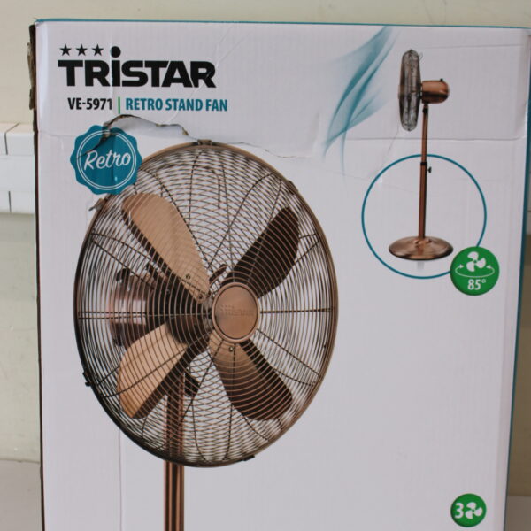 SALE OUT. Tristar | Retro stand fan | VE-5971 | Retro stand fan | 50 W | Diameter 40 cm | Number of speeds 3 | Oscillation | Copper | DAMAGED PACKAGING