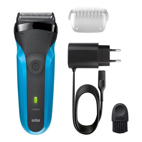 Braun 310 Series 3 Shaver, Blue/Black