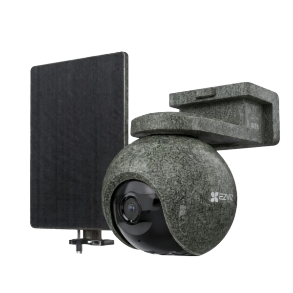 EZVIZ CS-EB8/SP Ranger Battery-Powered Outdoor PT Camera Kit with Solar Panel (4G/LTE, WiFi 2.4GHz, 4K, 8MP, 4 mm, IP65)