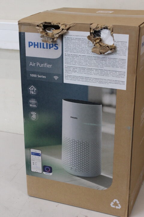 SALE OUT. Philips AC1715/10 Air Purifier, White | Philips Air Purifier | AC1715/10 | 27 W | Suitable for rooms up to 78 m² | White | DAMAGED PACKAGING - Image 2
