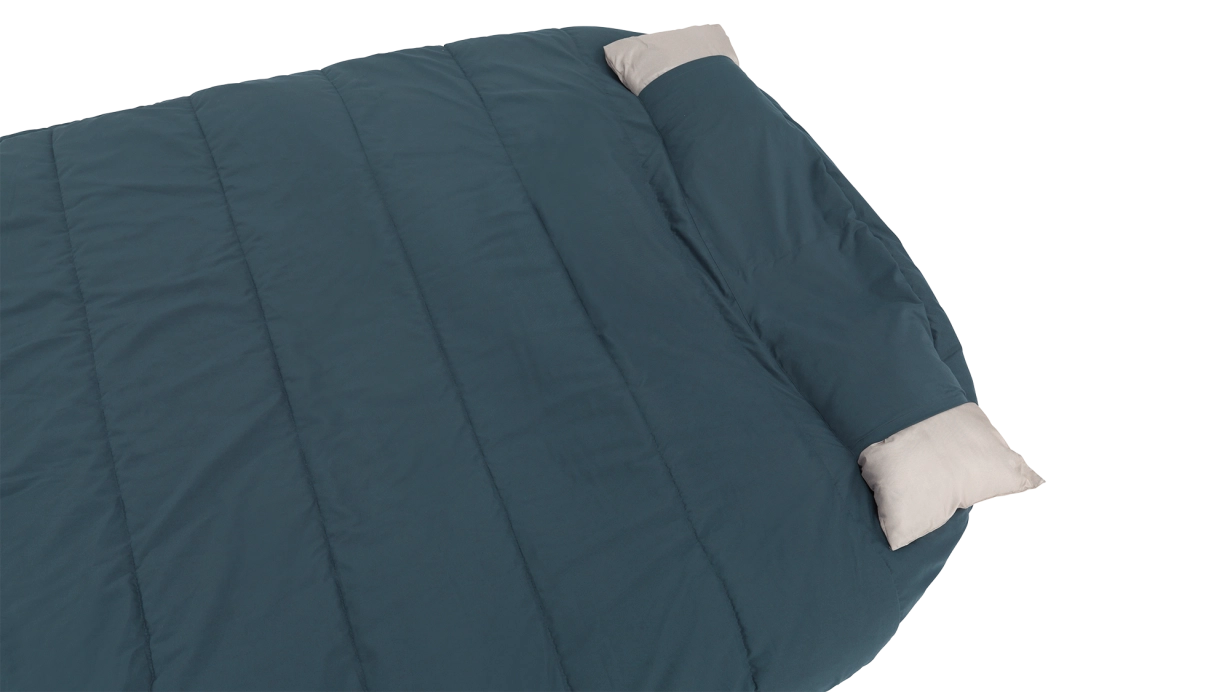 Outwell Campion Lux Double | Sleeping Bag | 225 x 140 cm | 16 to 5 °C | 2 way open - auto lock, L-shape - Image 5