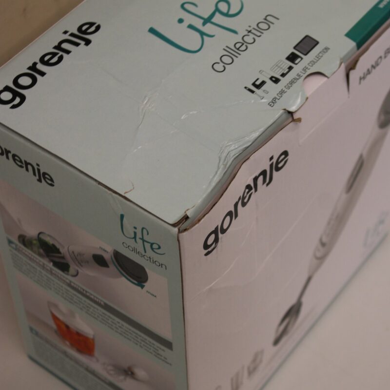 SALE OUT. Gorenje Hand Blender | HBC804QW | Hand Blender | 800 W | Jar capacity 0.5 L | White | DAMAGED PACKAGING - Image 2