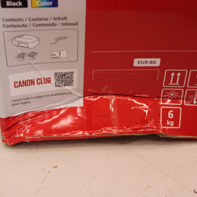 SALE OUT. Canon PIXMA TS3750I | Inkjet | Colour | Multicunction Printer | A4 | Wi-Fi | Black | DAMAGED PACKAGING - Image 2