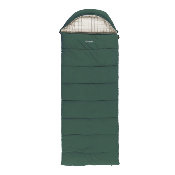 Outwell Camper Prime | Sleeping Bag | 235 x 90 cm | 2-way L-shape open-end with auto lock