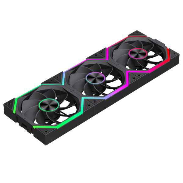 Gamemax FN12A-N2 WL-R | Case fan | Black